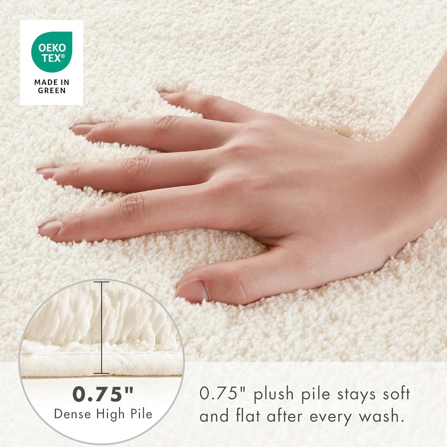 Madison Park Signature Marshmallow Contour Mat