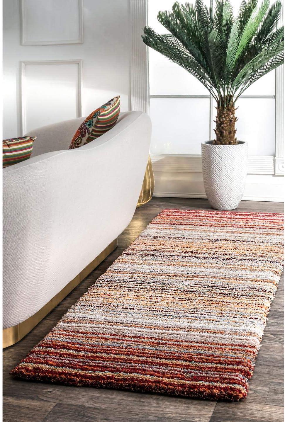 Drey Ombre Shag Area Rug - nuLOOM