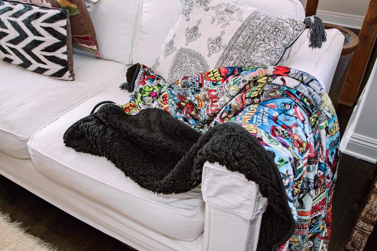 Surreal Entertainment Plain Weave / Muslin Throw Blanket