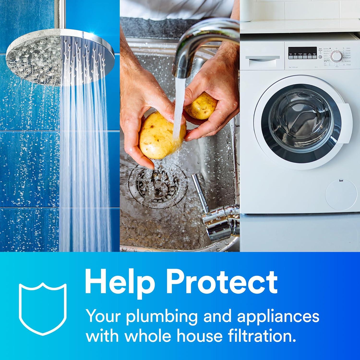 3M Aqua-Pure Whole House Large Sump Replacement Water Filter Drop-in Cartridge AP817, 5602719