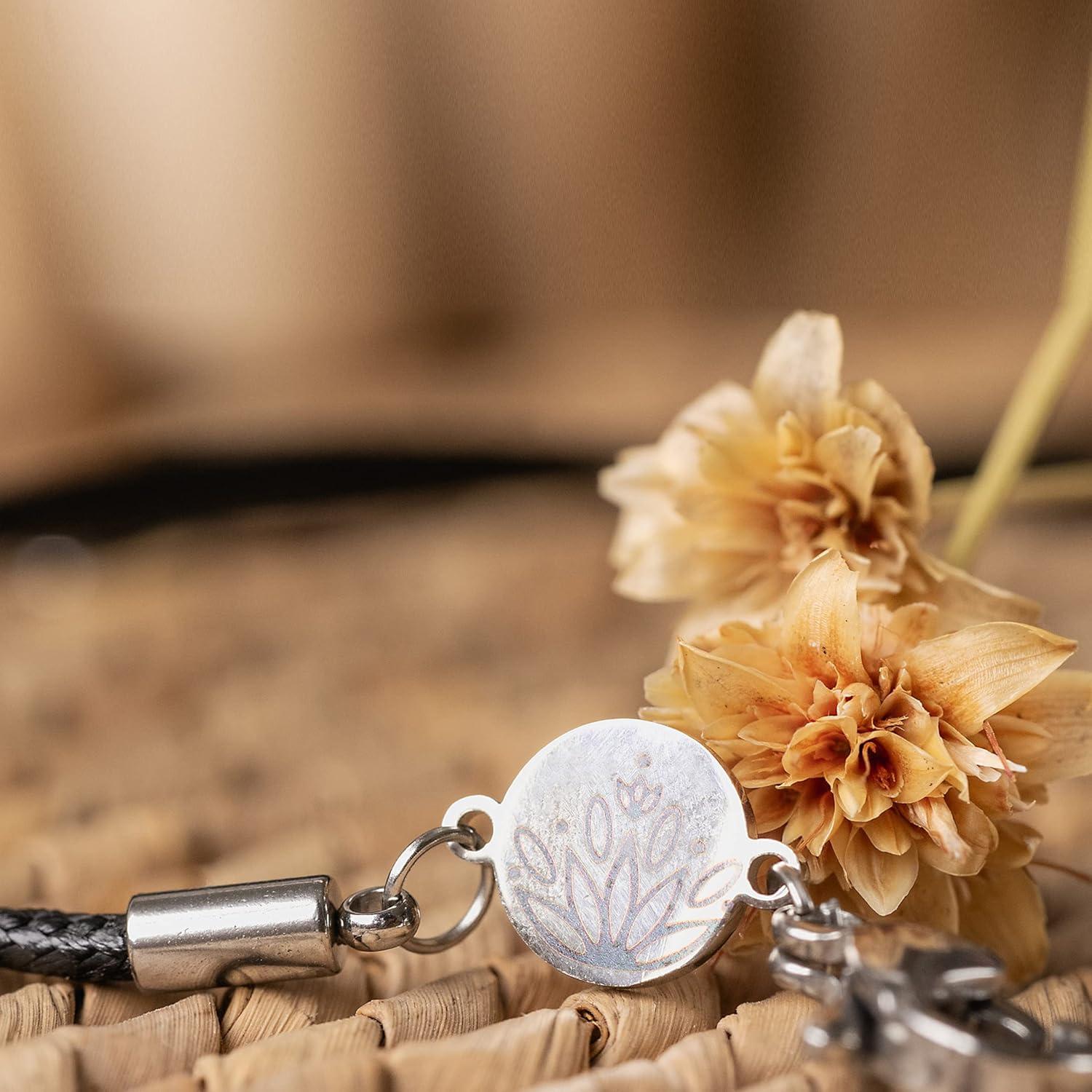 AYANA Garnet Healing Crystal Pendant Necklace - Stone of Passion & Creativity - Birthstone Jewelry - Perfect Small Crystal Gifts for Women