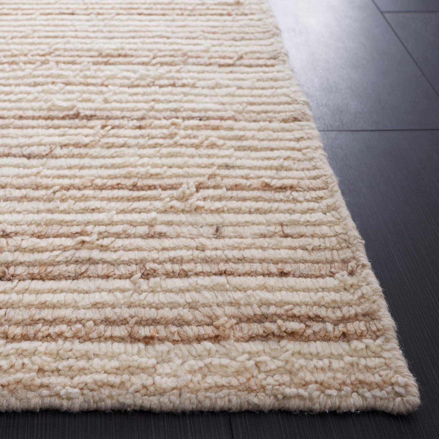 SAFAVIEH Casablanca Blake Distressed Area Rug, Beige/Ivory, 8' x 10'