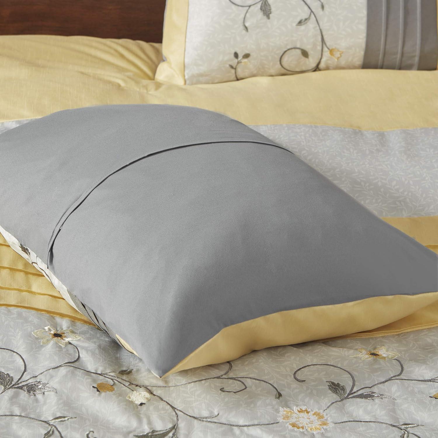 Serene Embroidered 7 Piece Comforter Set