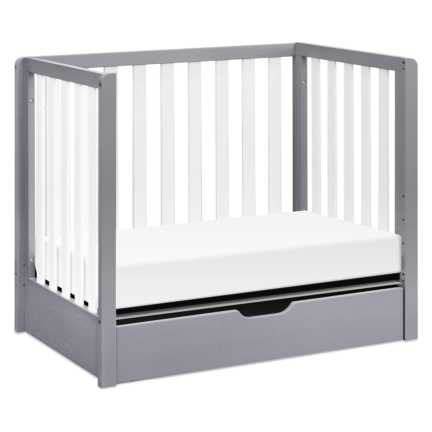 Colby 4-in-1 Mini Convertible Crib with Storage