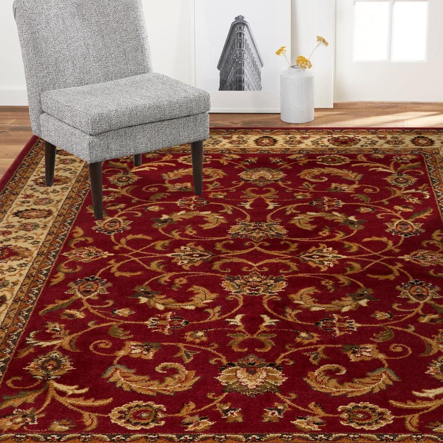 Home Dynamix Royalty Elati Traditional Ornate Damask Area Rug