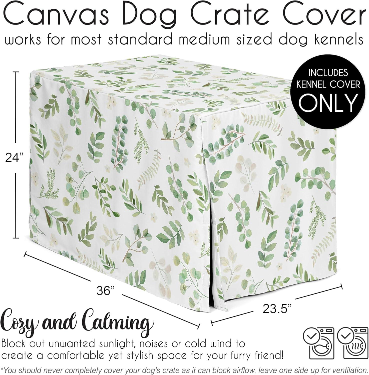 Canvas Pet Crate Cover