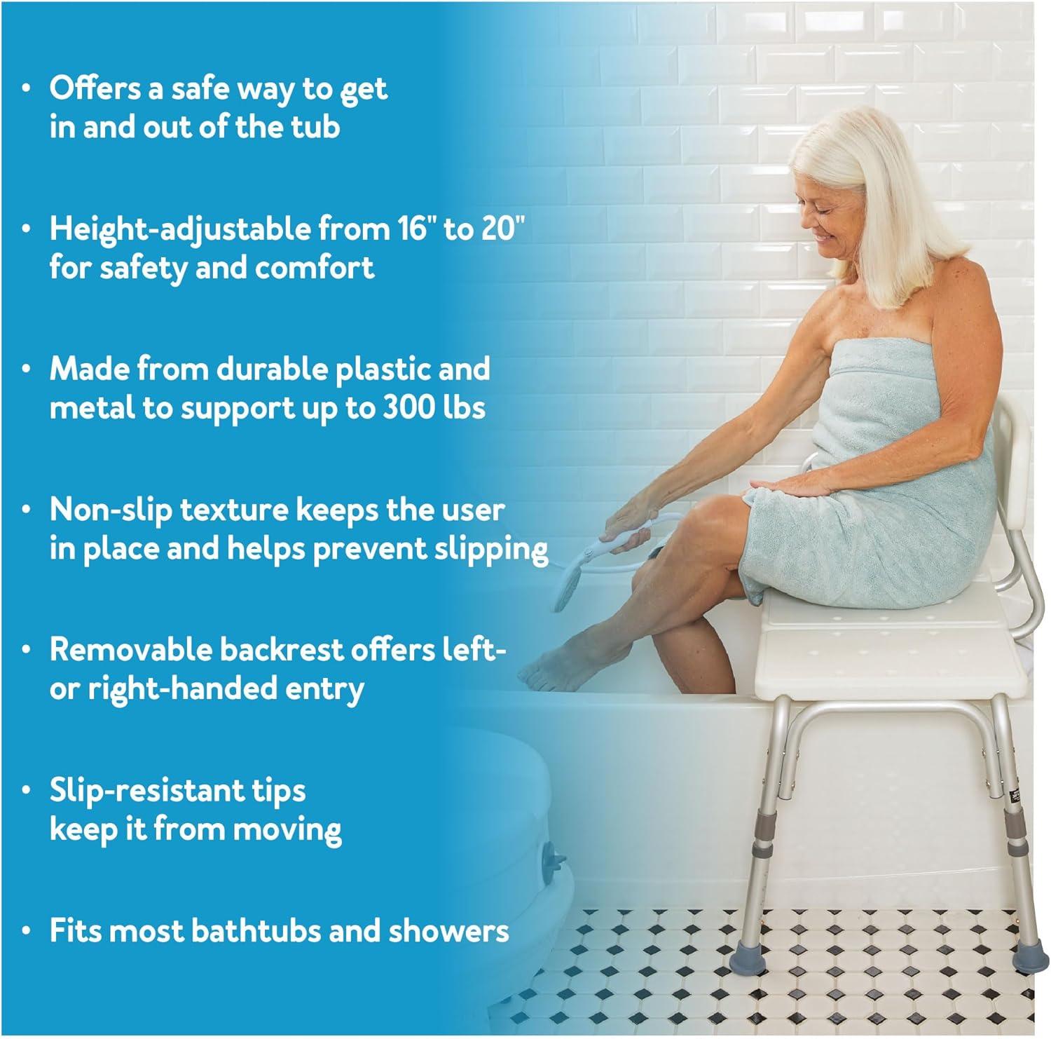 Carex Bathtub Transfer Bench