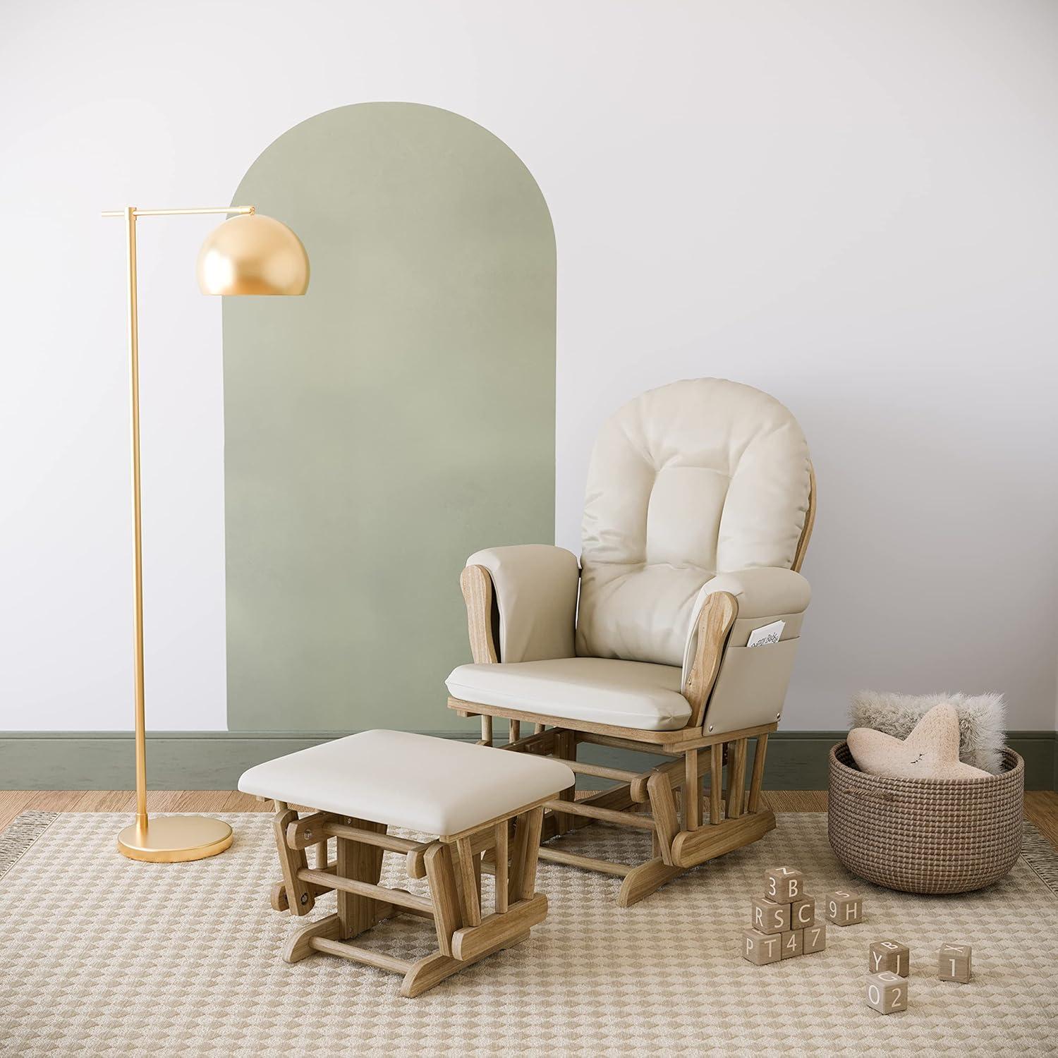 Hoop Glider with Ottoman