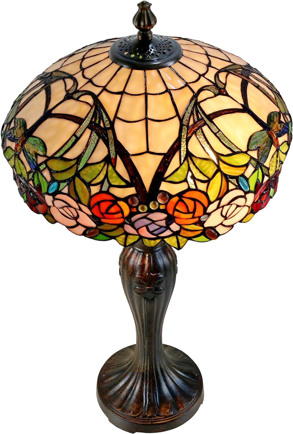 Dale Tiffany Zenia Rose Table Lamp