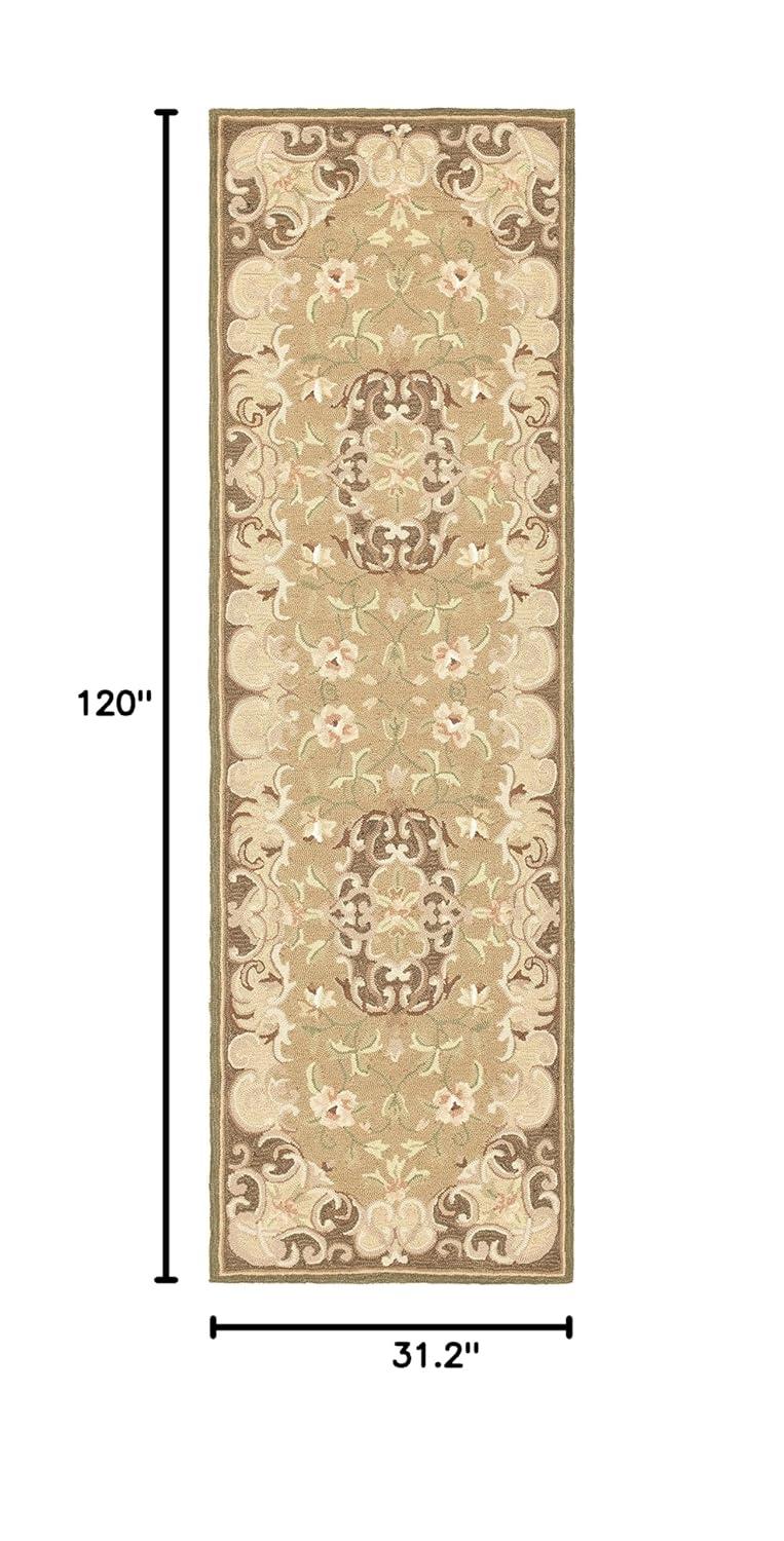 Taran Hand Hooked Performance Oriental Rug