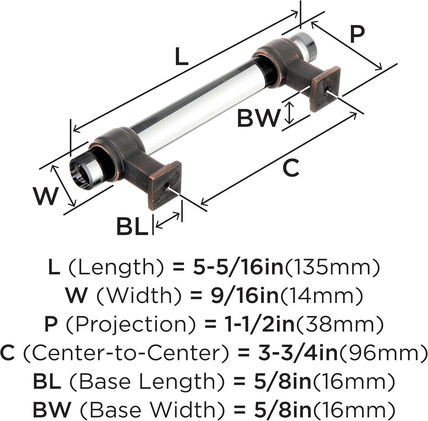 Glacio 3 3/4" Center to Center Bar Pull