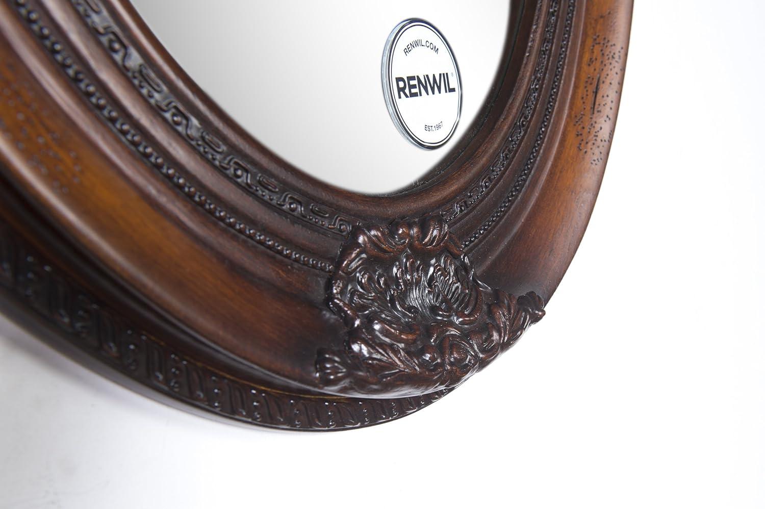 Renwil Cherry Chelseas Mirror in Cherry Wood