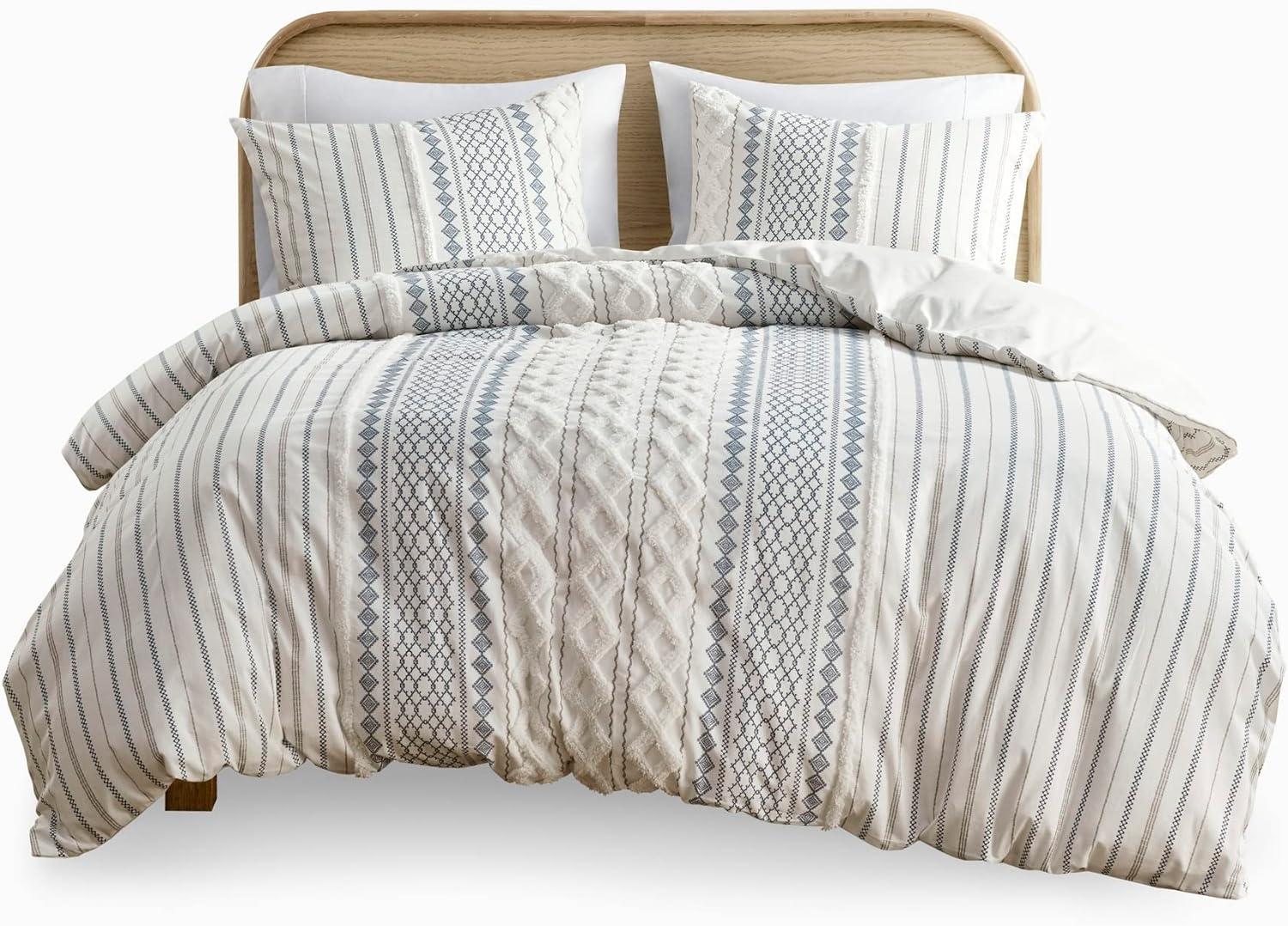 Imani Cotton Printed Duvet Cover Set