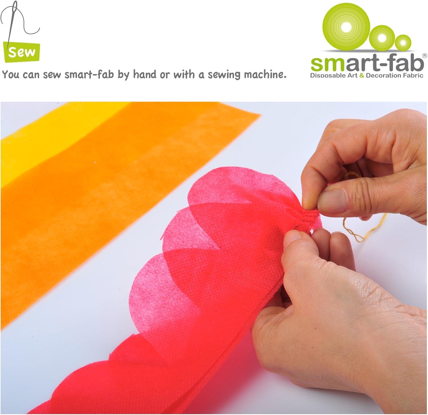 Smart-Fab® Art & Decoration Fabric Roll, 48" x 40', Black