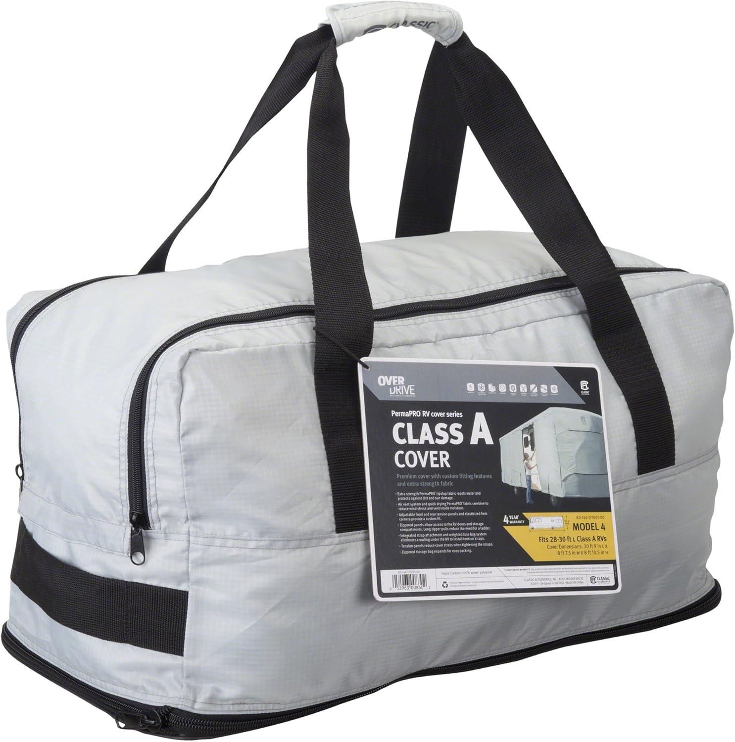 Classic Accessories Overdrive Tie Mildew Resistant RV Cover By Classic Accessories