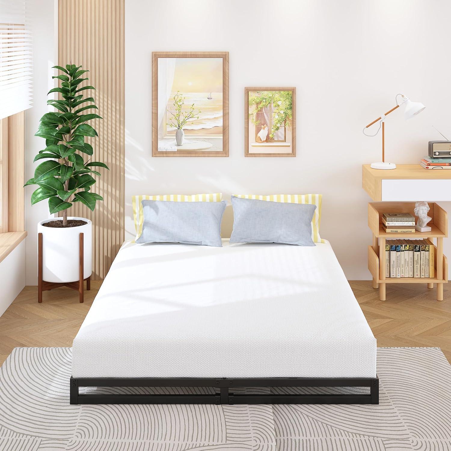 4 Inch Metal Platform Bed Frame