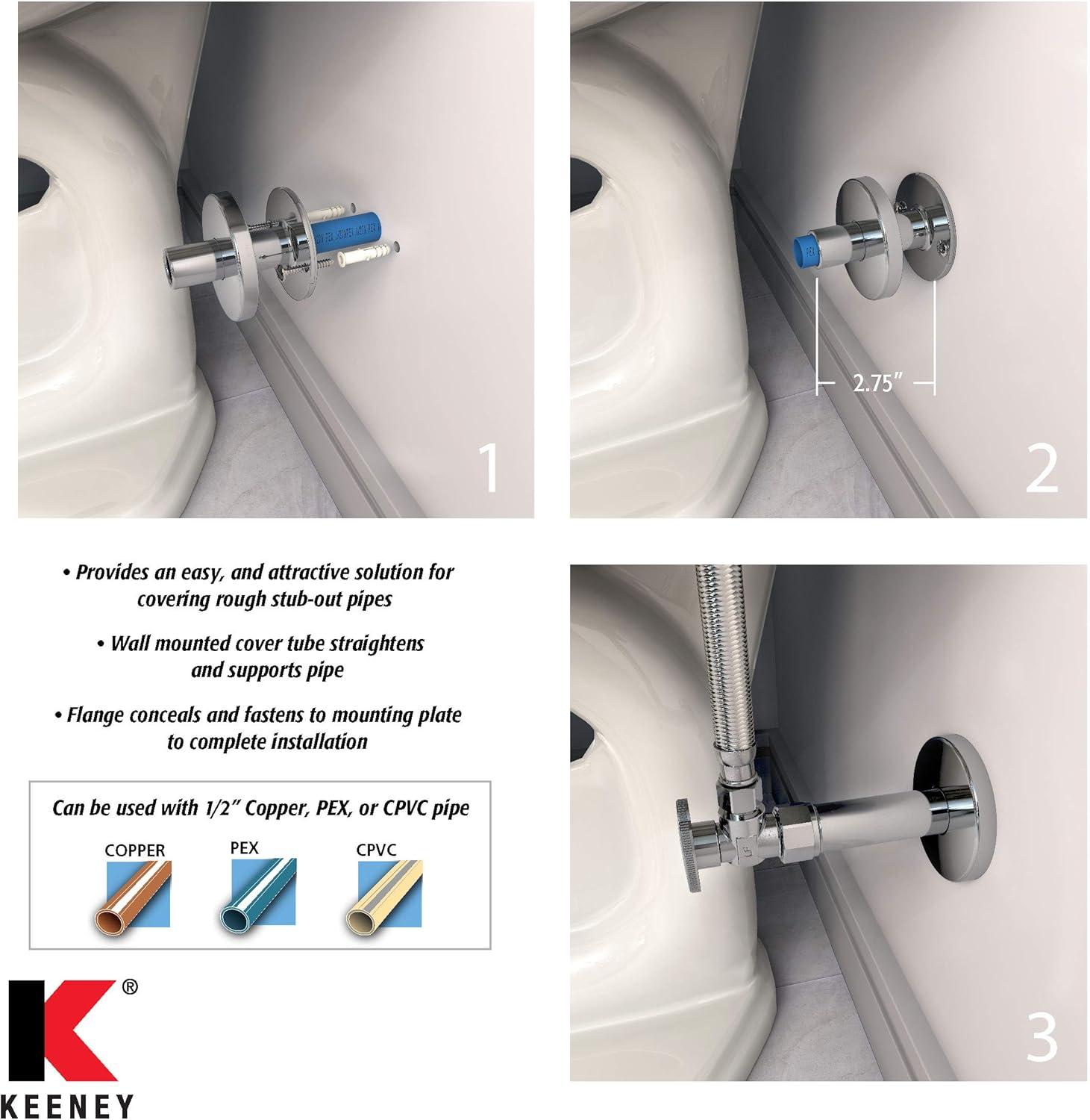 Pex Stub-out Pipe Support and Cover