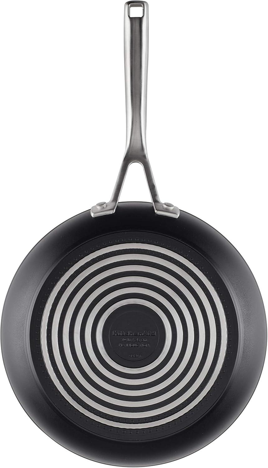 KitchenAid Hard Anodized Induction Nonstick Frying Pan / Skillet with Lid