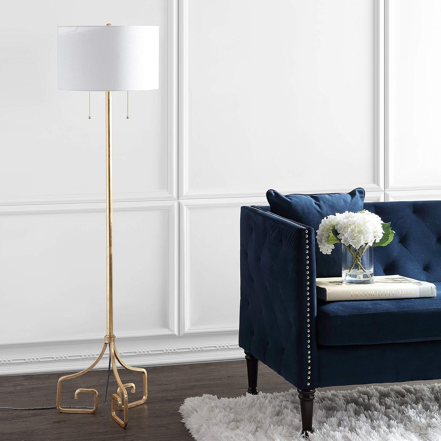 Jonathan Y Newman Metal Led Floor Lamp