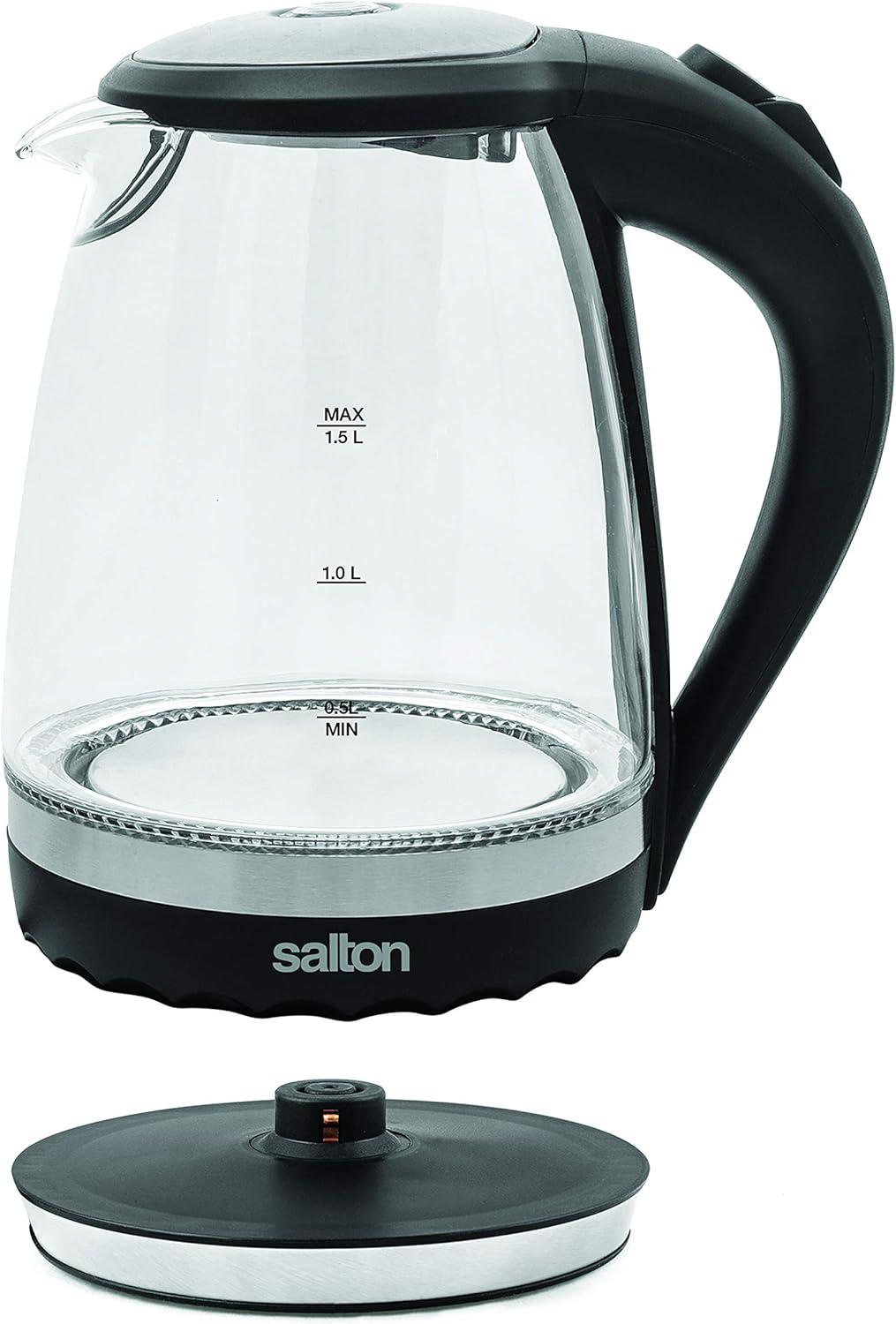 Salton Cordless Electric Glass Kettle