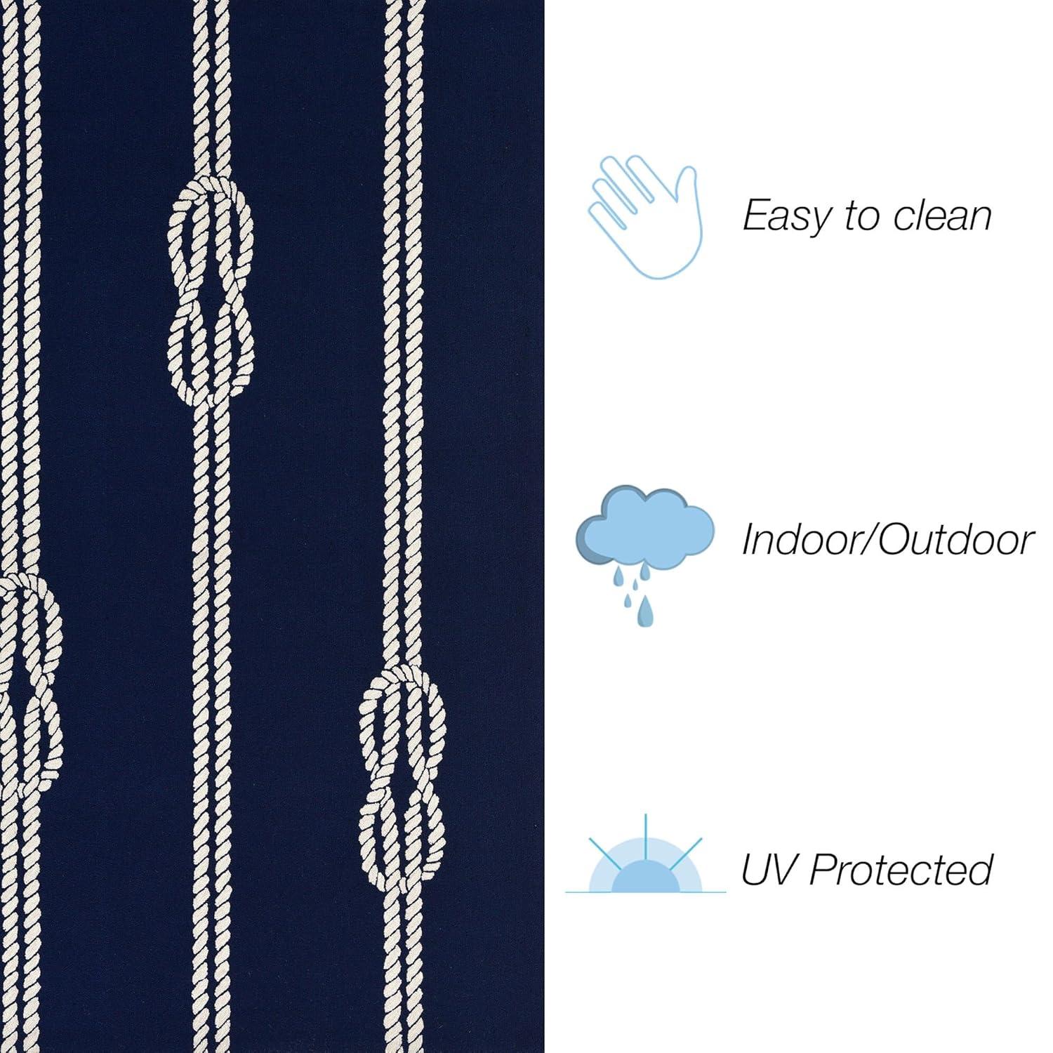 Nautical Rope Outdoor Rug