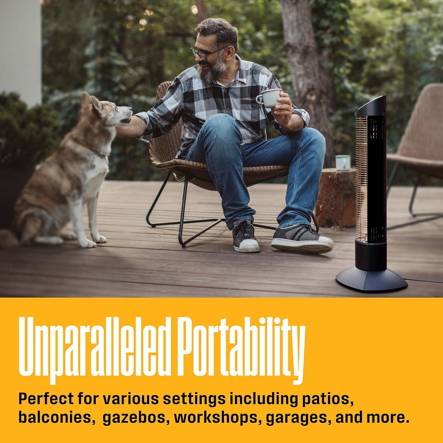 Westinghouse 5100 Electric Standing Patio Heater