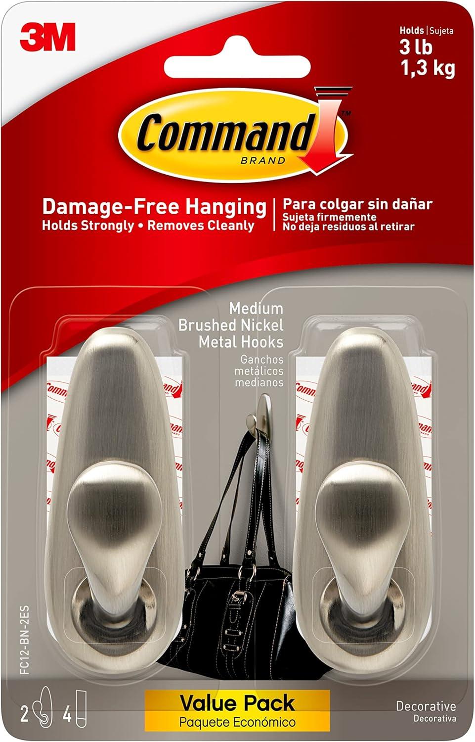 Command Medium Sized Forever Classic Decorative Hooks