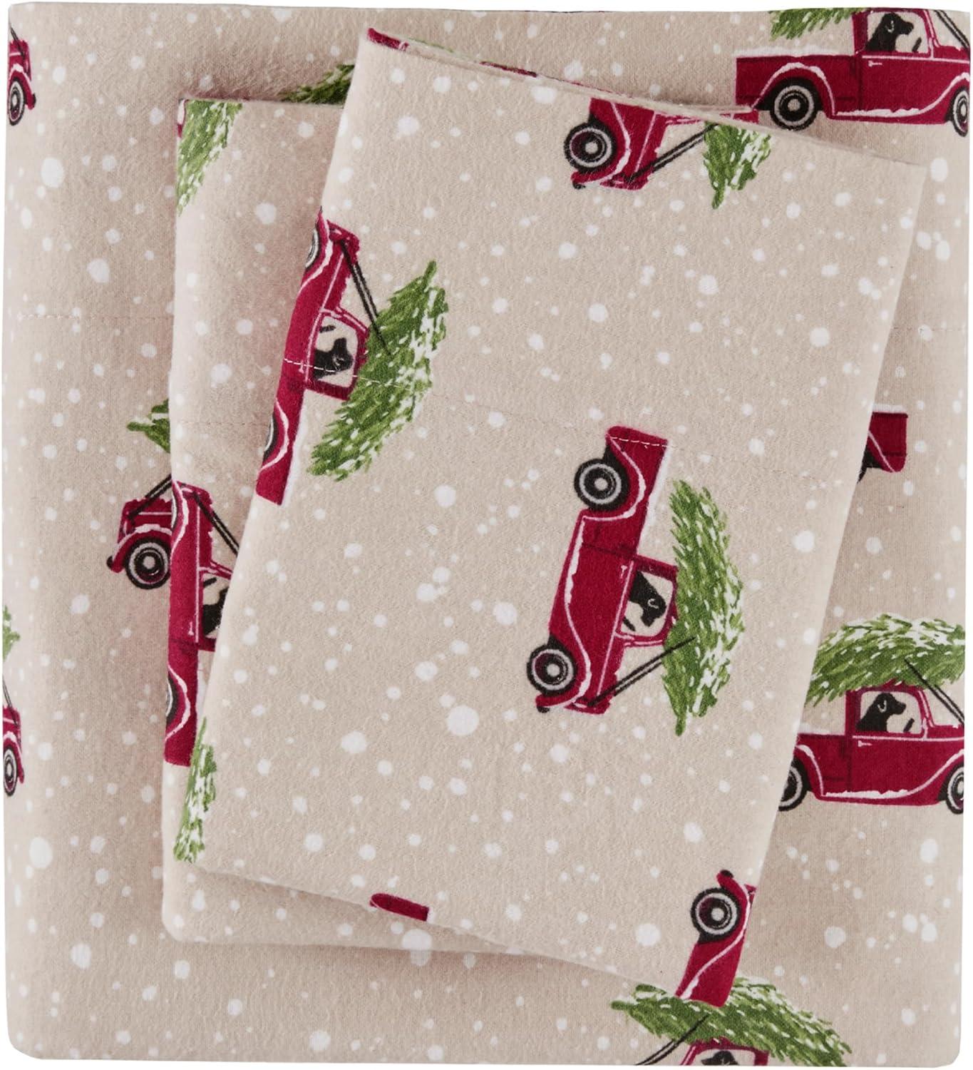 Woolrich 100% Cotton Flannel Sheet Set