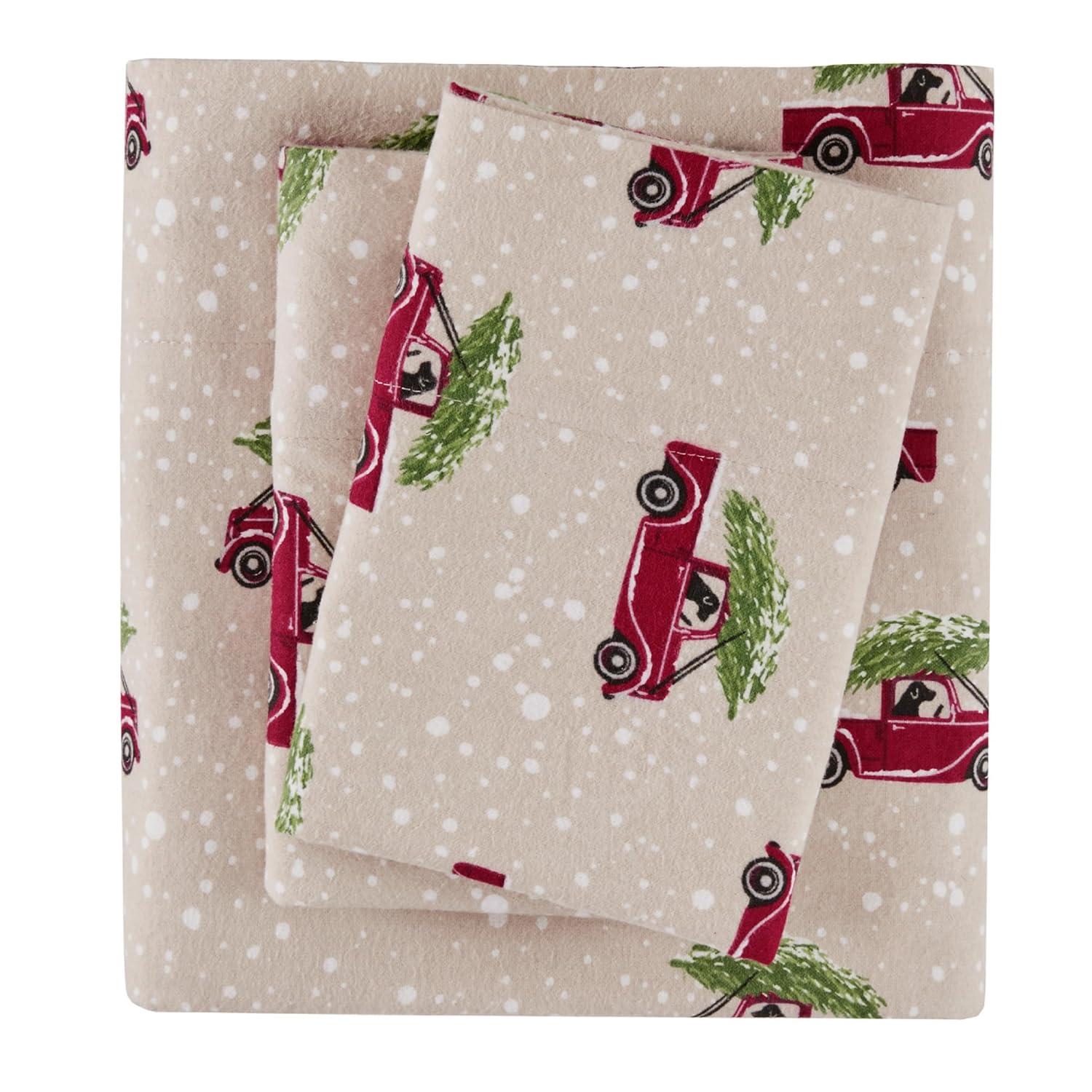 Woolrich 100% Cotton Flannel Sheet Set