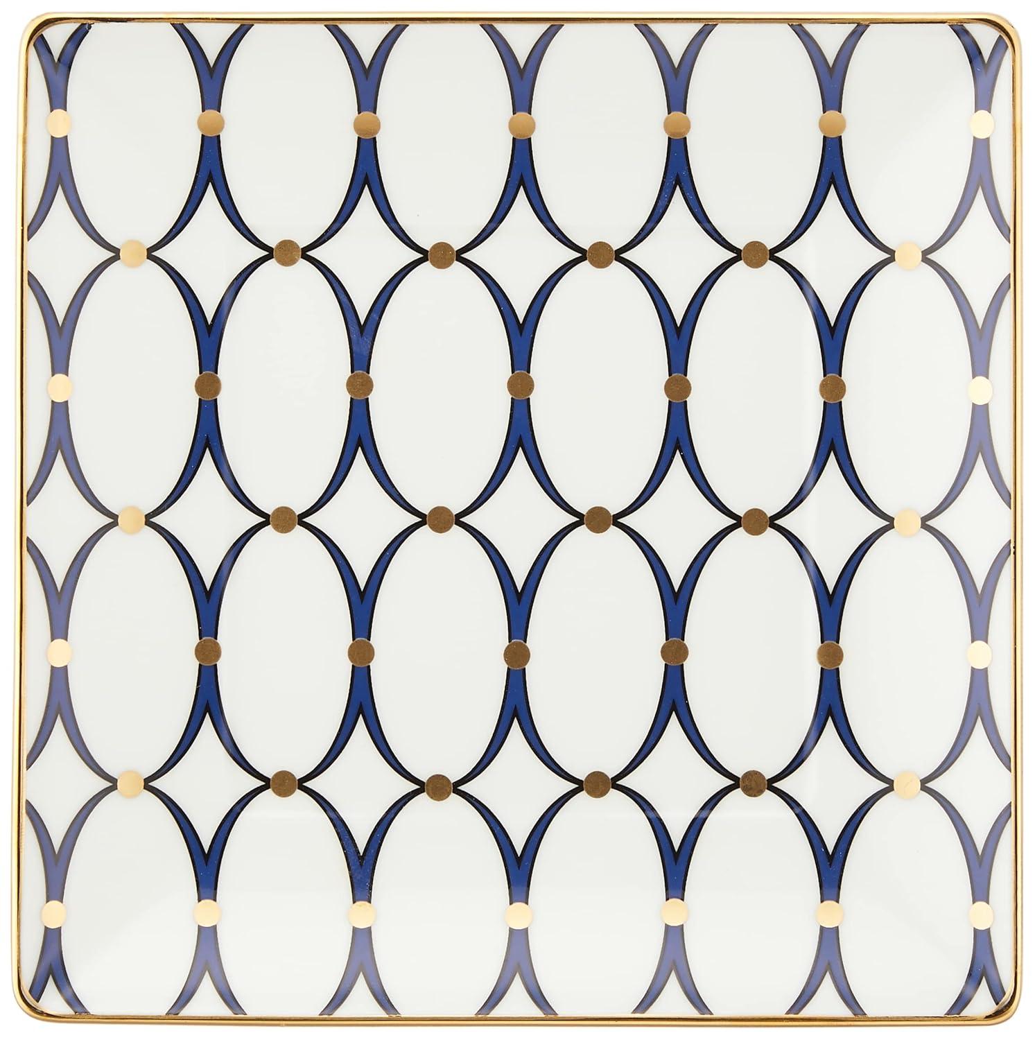 Wedgwood Renaissance Gold Square Tray | Wayfair