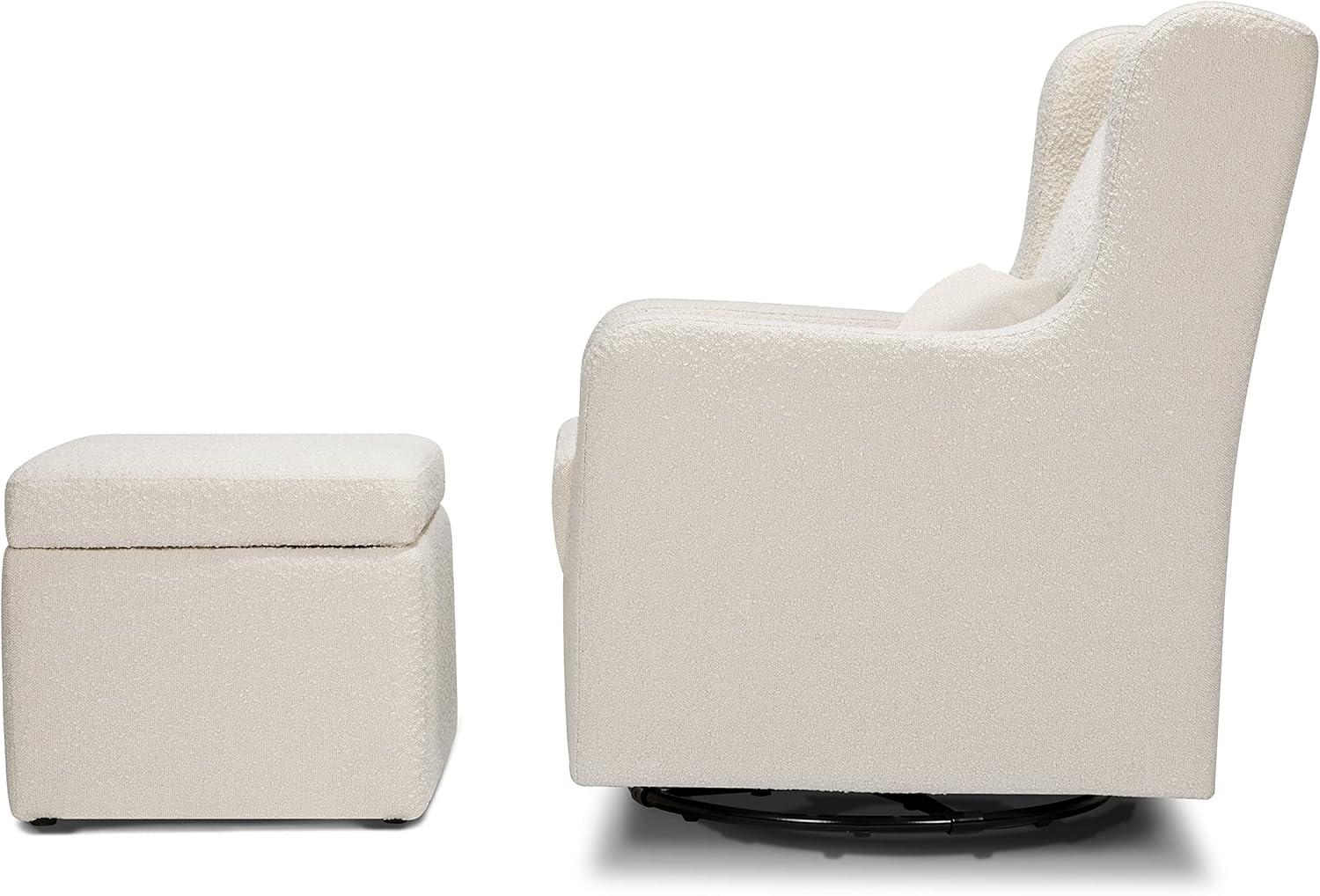 Adrian Swivel Glider and Ottoman