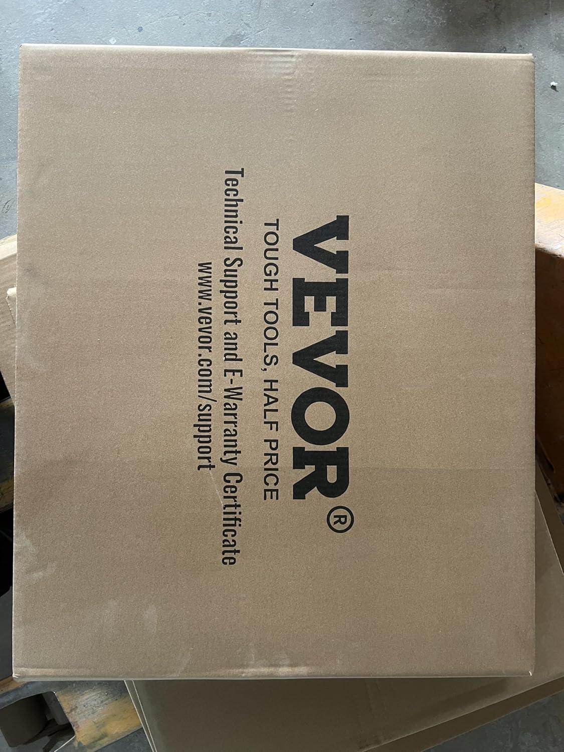 VEVOR Solid Wood Free Standing Pet Gate With Door