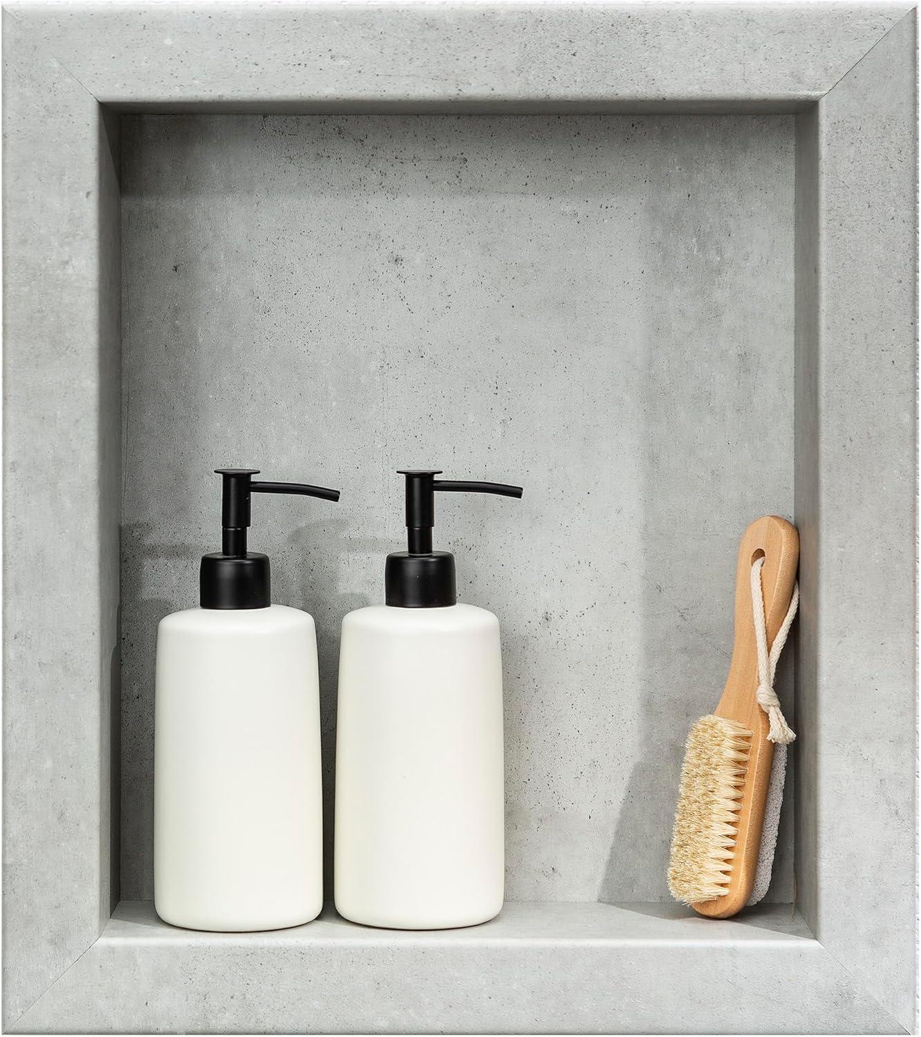 Palisade Palisade 17.5 in. x 15.5 in. Vinyl Waterproof Shower Niche Insert