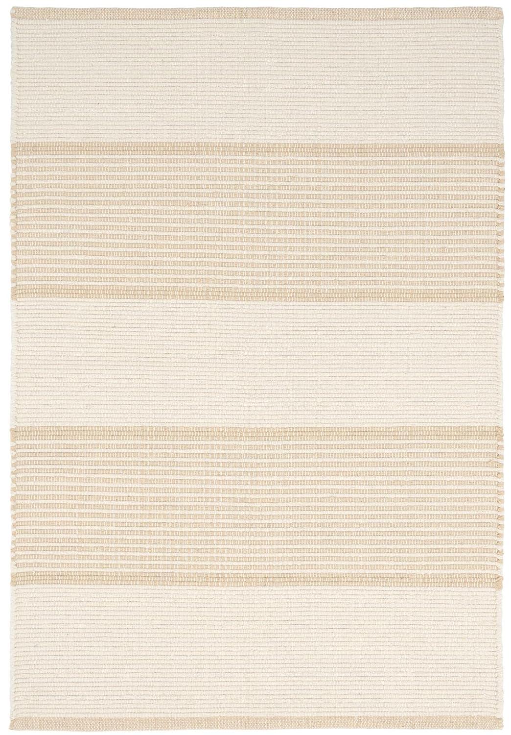 La Mirada Wheat Handwoven Cotton Rug