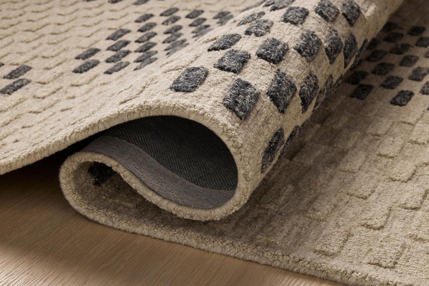 Bradley II Hand-Tufted Wool Rug by Chris Loves Julia x Loloi - Sage and Olive / 3'6" x 5'6"