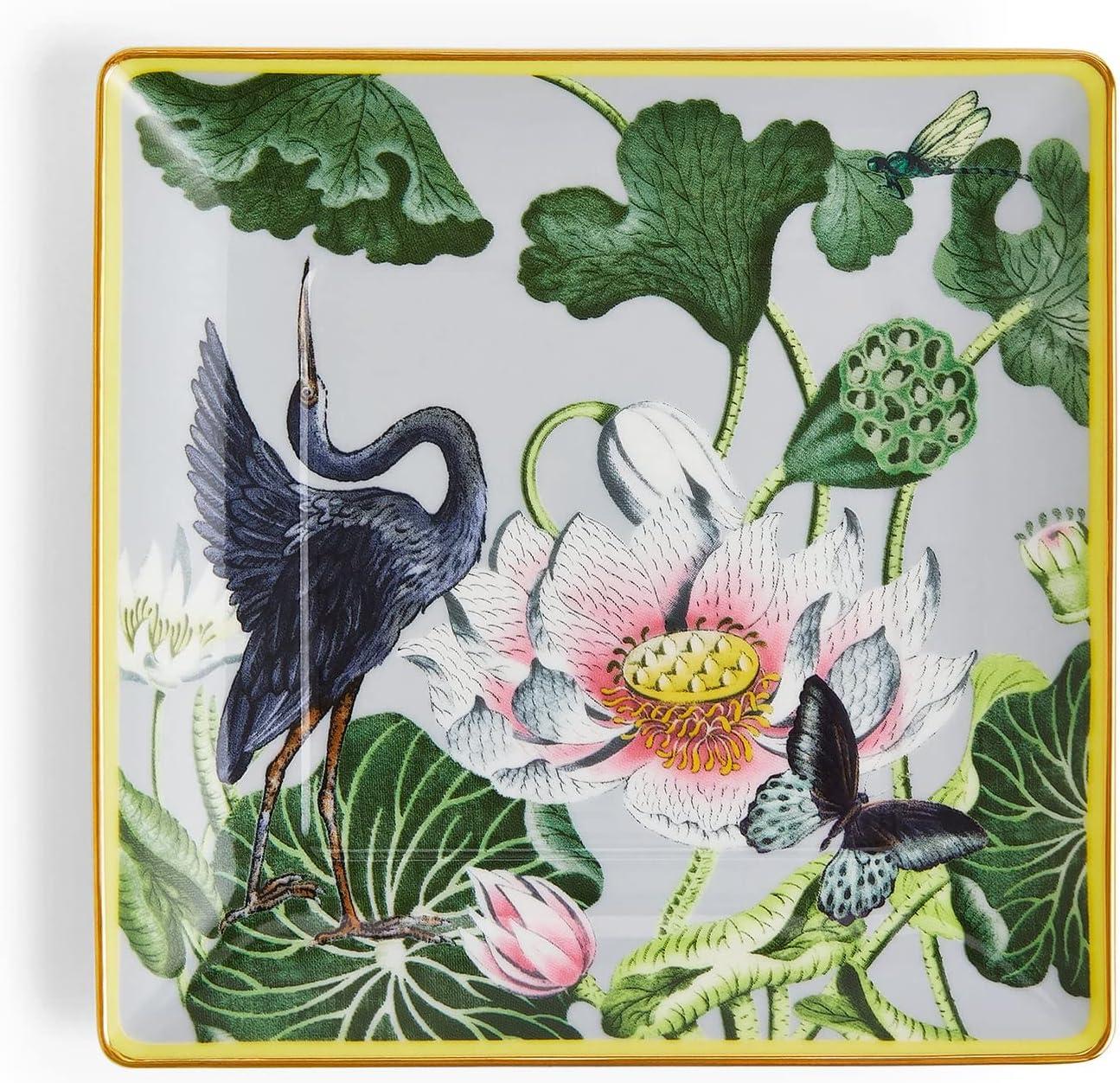 Wonderlust Waterlily Square Tray