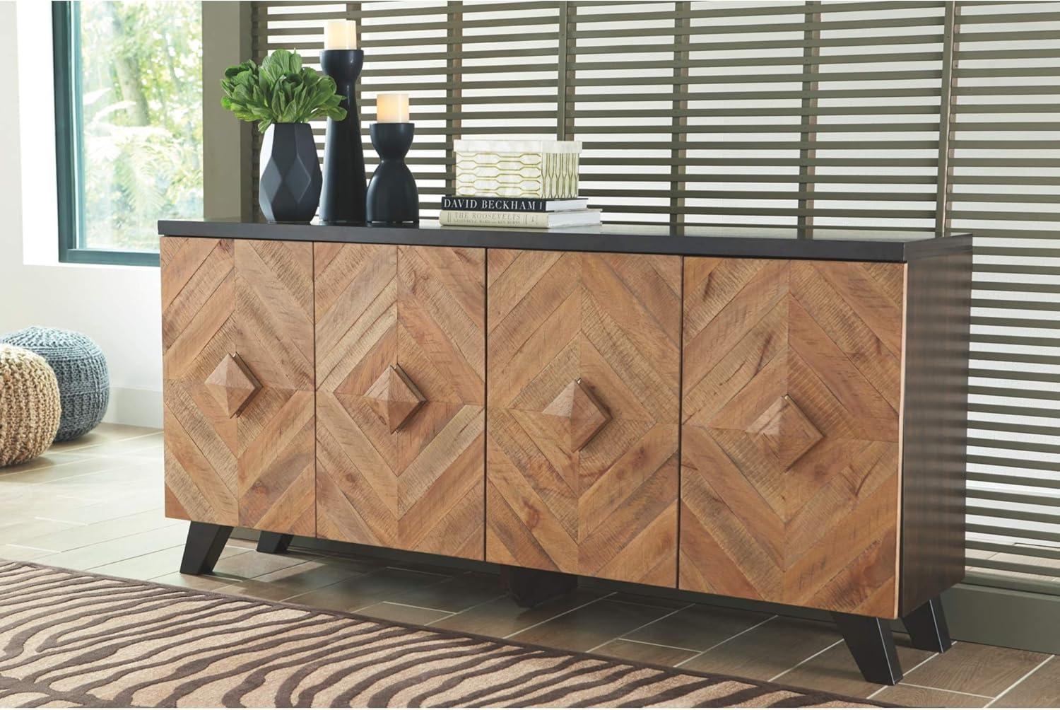 Ashley Furniture Robin Ridge Sideboard in Brown