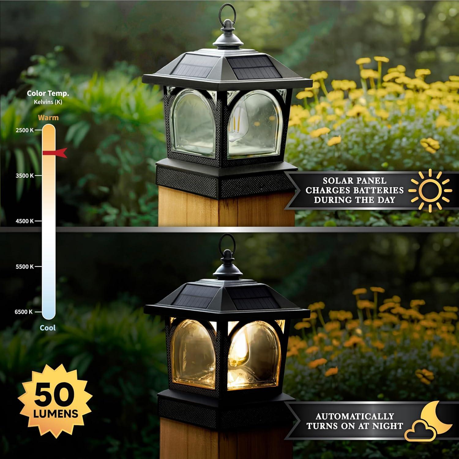 7.71'' Solar Outdoor Lantern