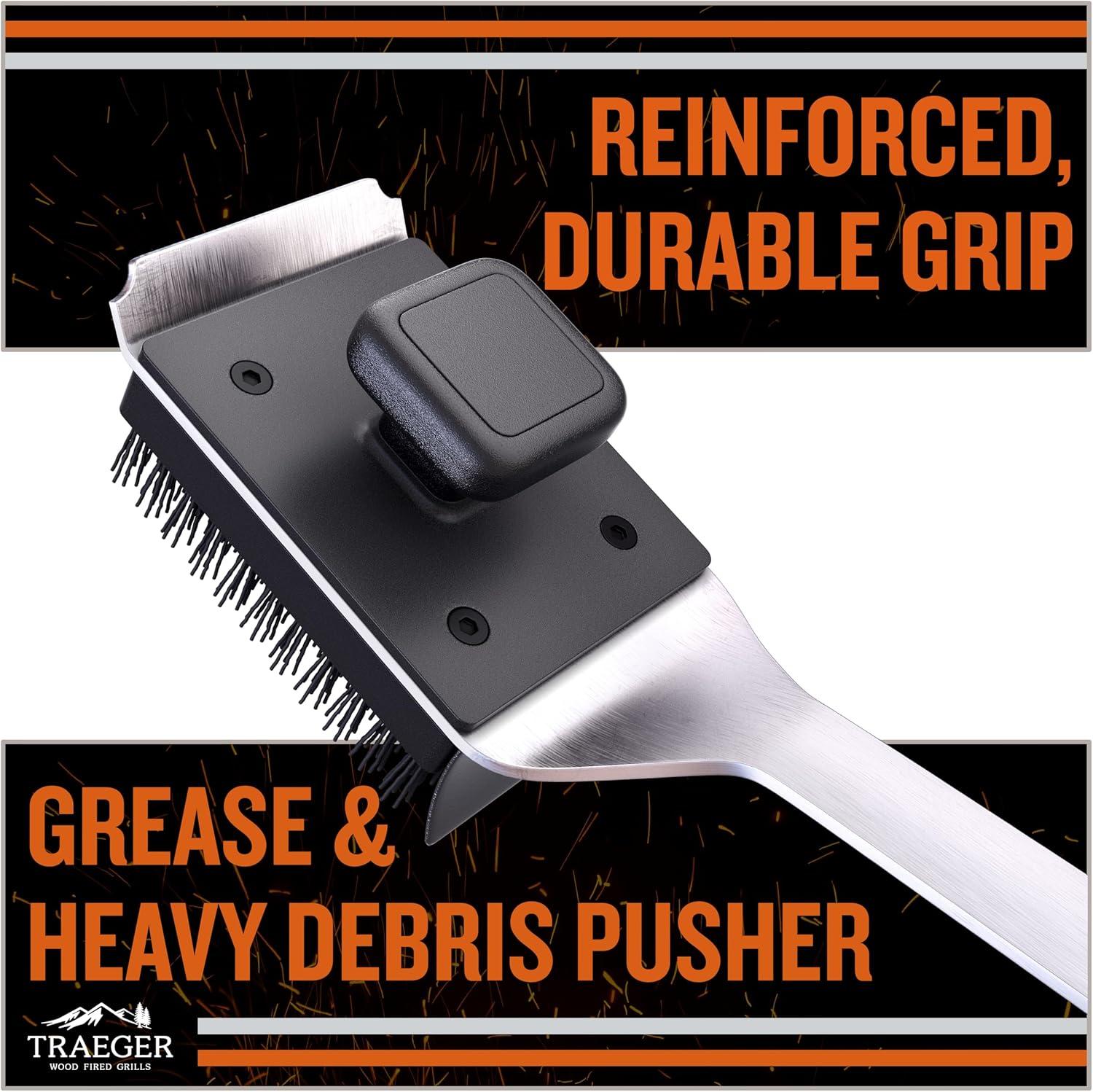 Traeger Pellet Grills Nylon BBQ Grill Cleaning Brush