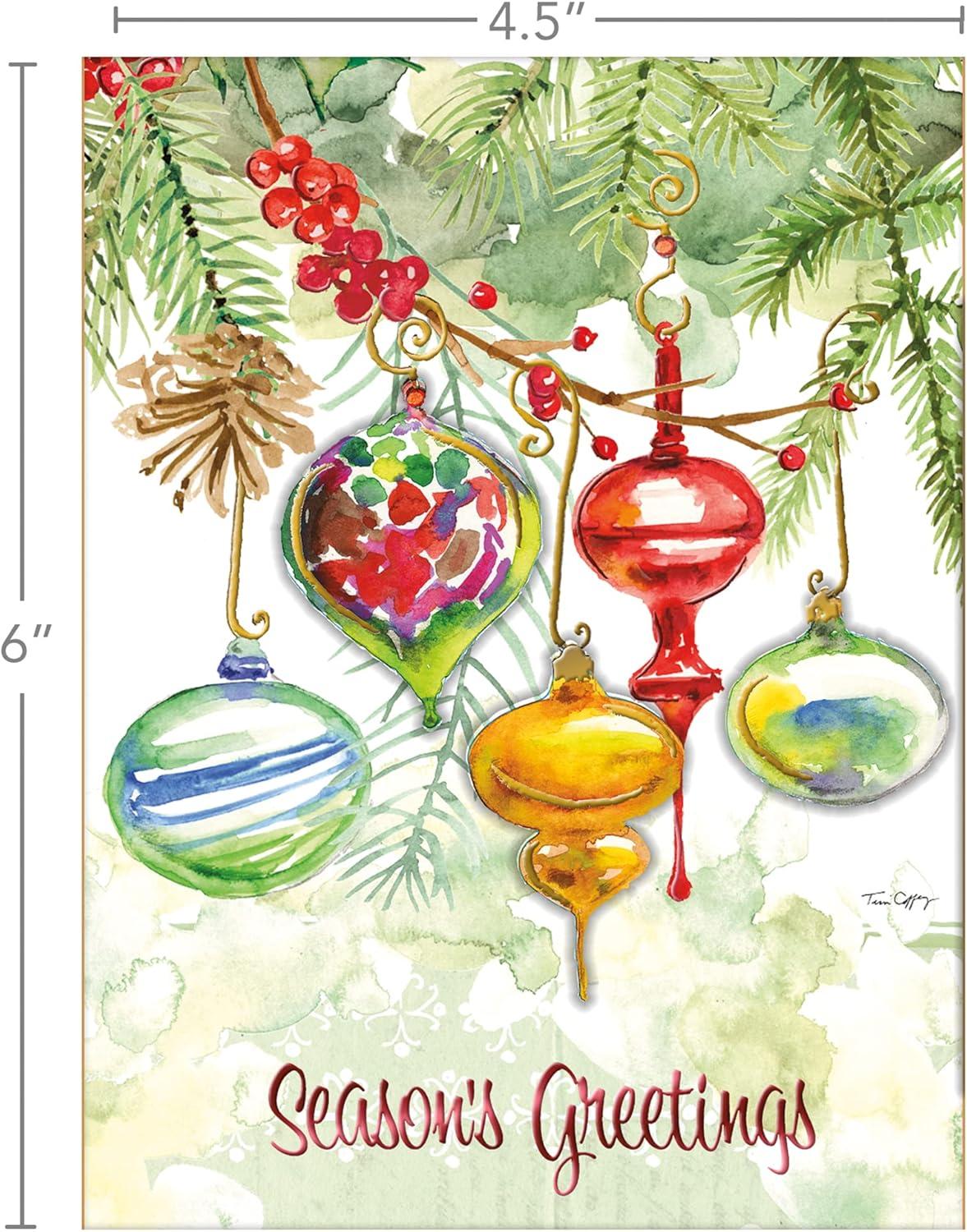 Lang Companies, Christmas Ornaments Luxe Christmas Cards