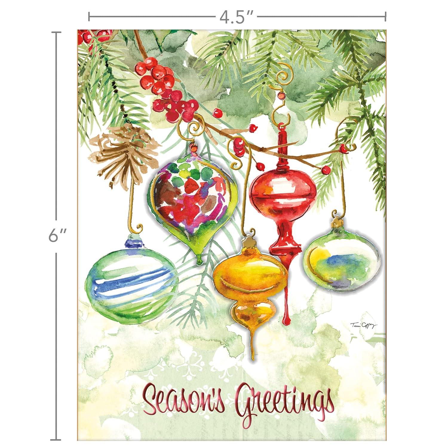 Lang Companies, Christmas Ornaments Luxe Christmas Cards