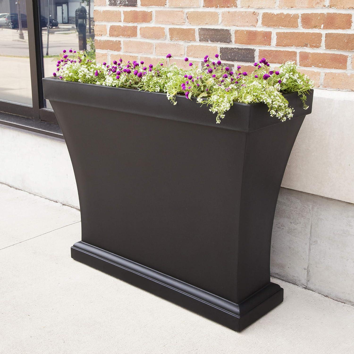 Bordeaux Resin Trough Planter