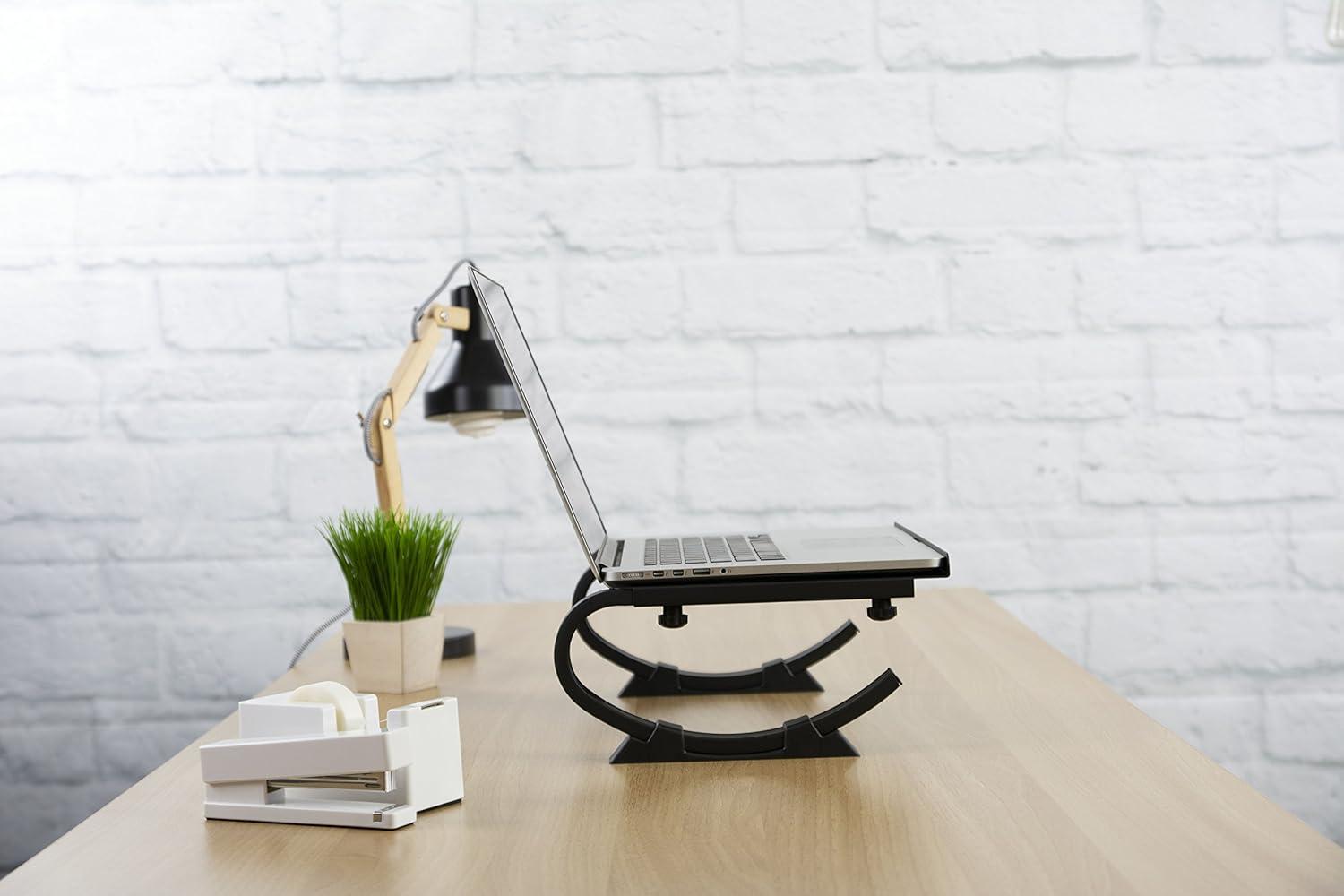 Vivo Black Laptop Desk Stand