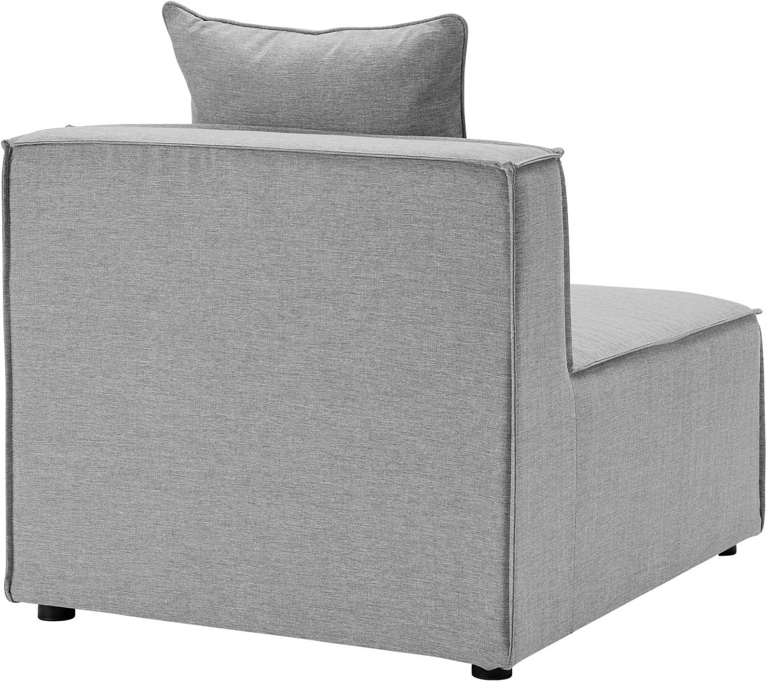 Saybrook Outdoor Patio Upholstered 8-Piece Sectional Sofa