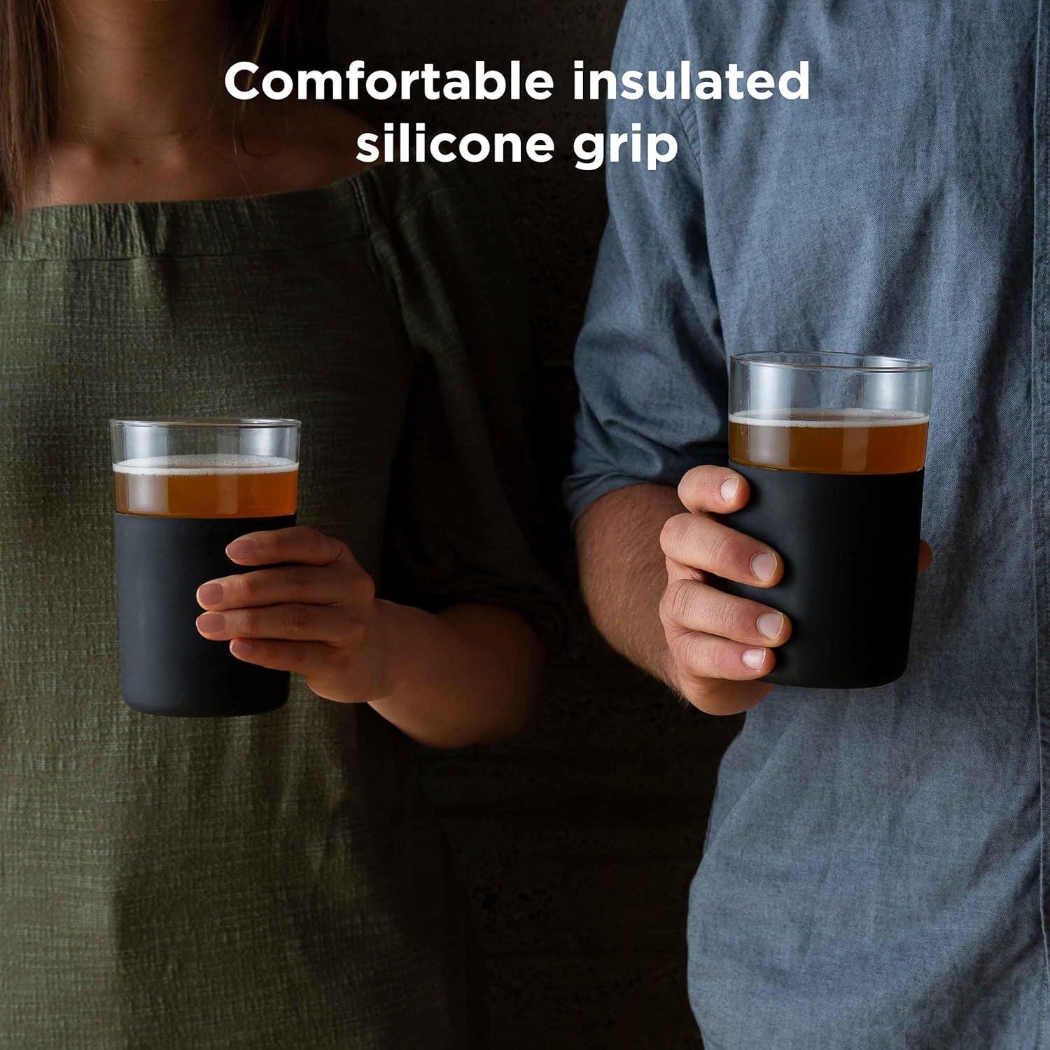 Rabbit Freezable 12 oz. Beer Glasses (Set of 2)