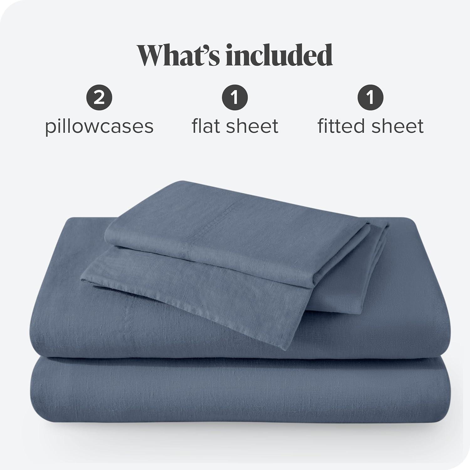 Bare Home Linen Sheet Set