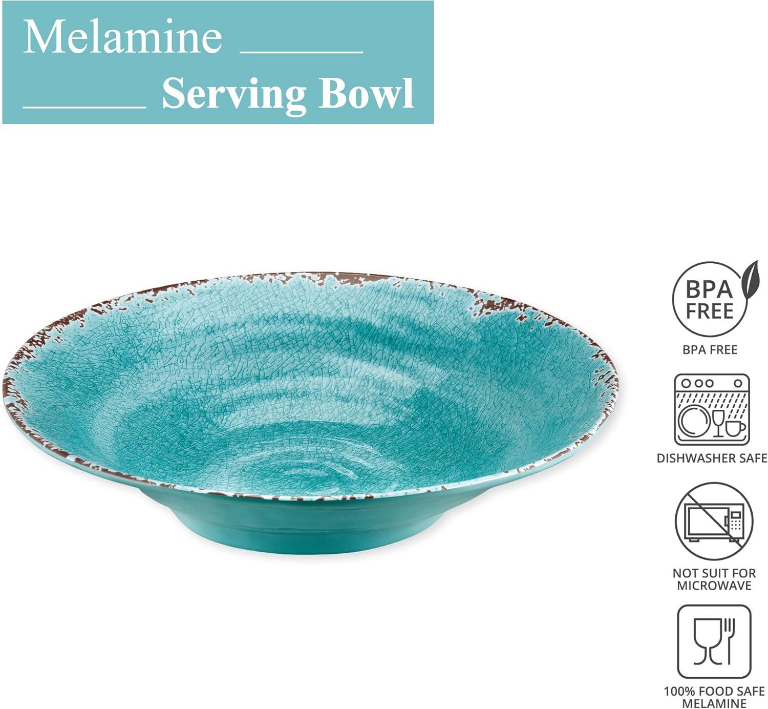 Williston Forge Addieville Melamine Serving Bowl