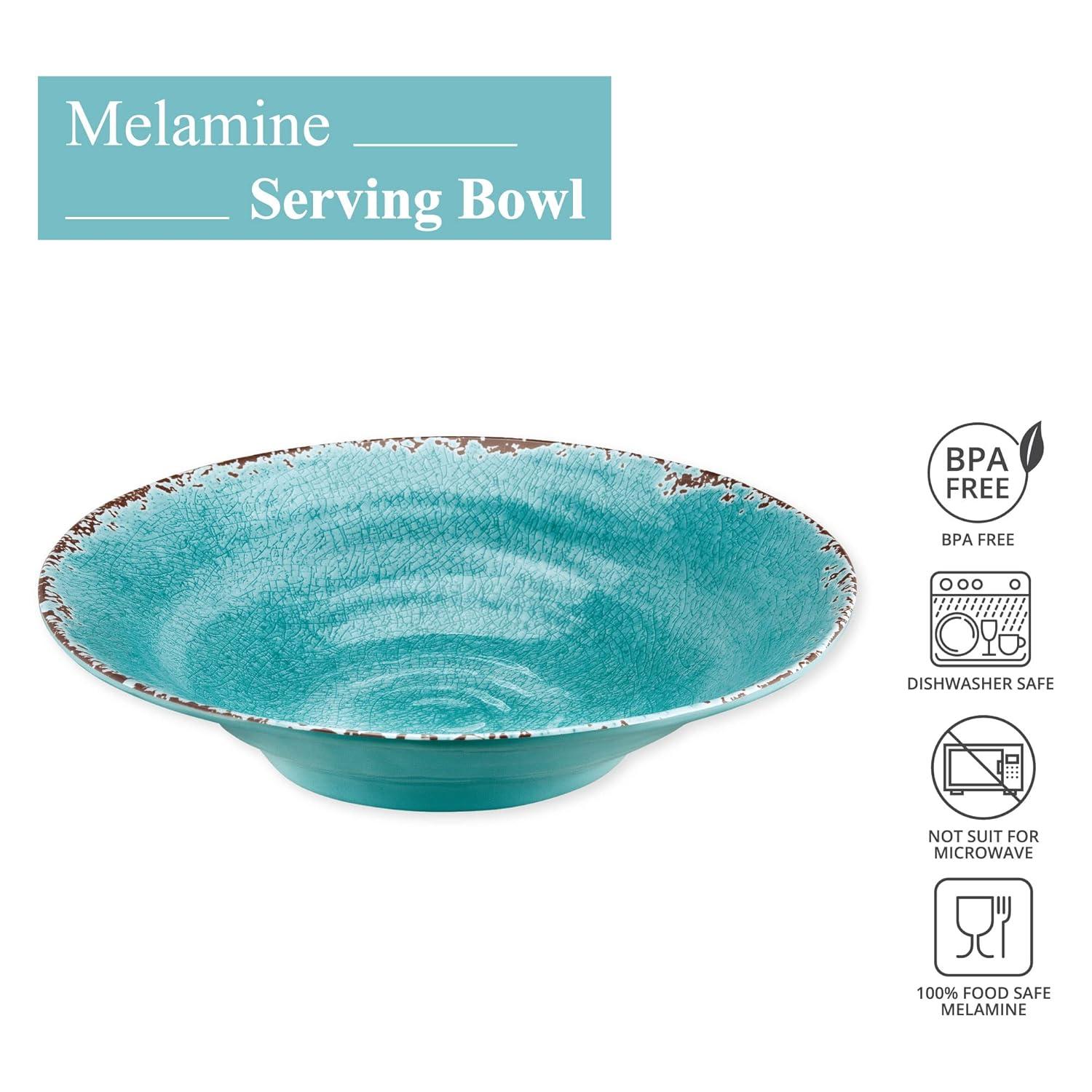 Williston Forge Williston Forge Addieville Melamine Serving Bowl