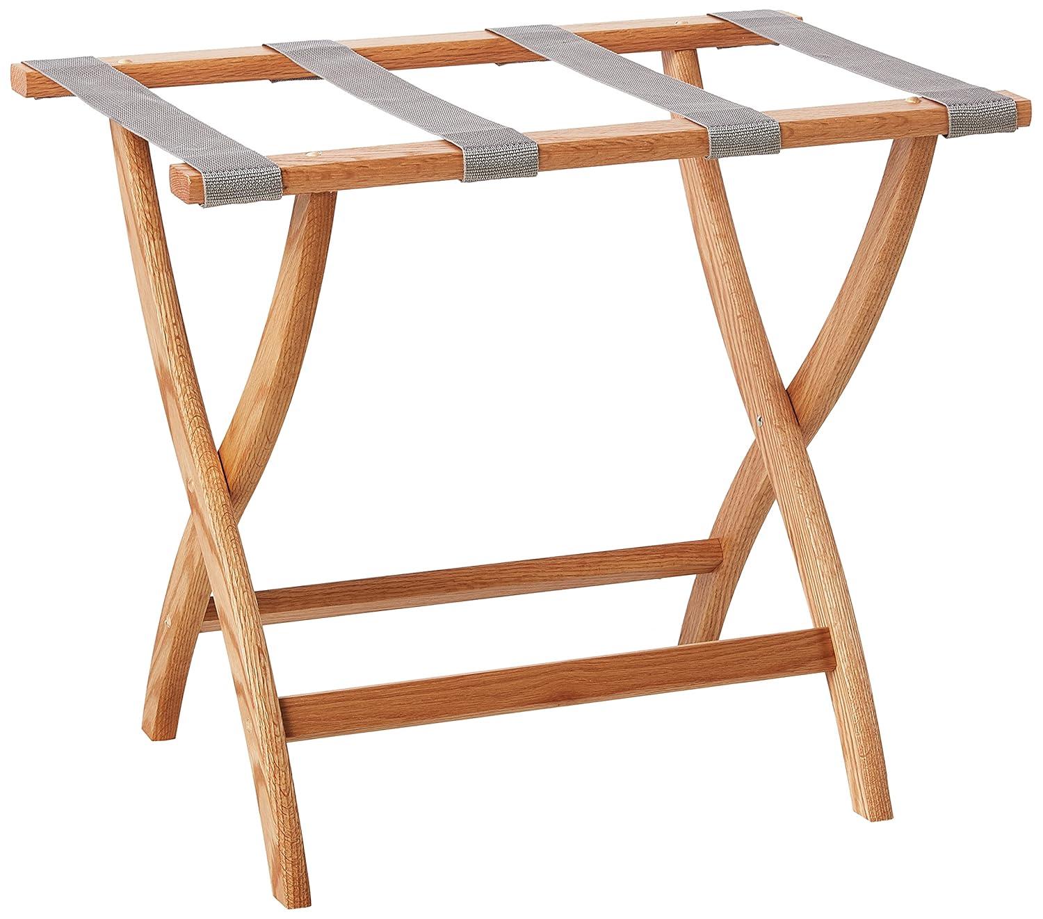 Folding Oak,Wood Luggage Rack