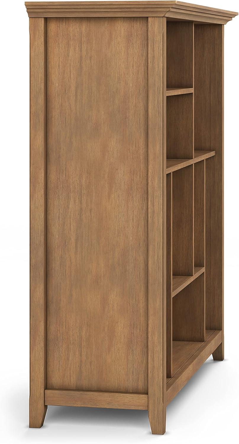 Rustic Natural Aged Brown Multi-Cube Wood Storage Unit